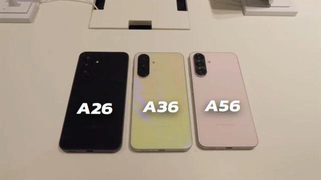 Samsung Galaxy A-Serie 2025: Technische Specs von A56 5G, A36 5G & A26 5G